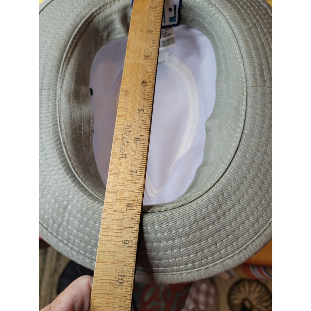iD Fedora Wide Brim Hat Solid Gray Size M Unisex Adults Casual - Picture 5 of 6